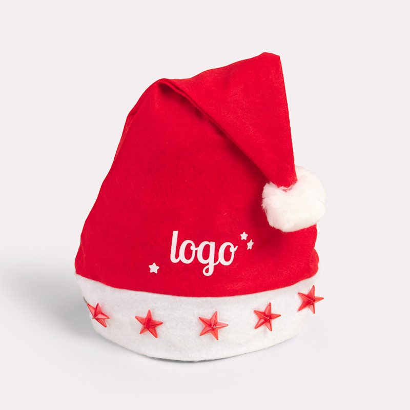 Weihnachtsmütze mit dem eigenem Logo